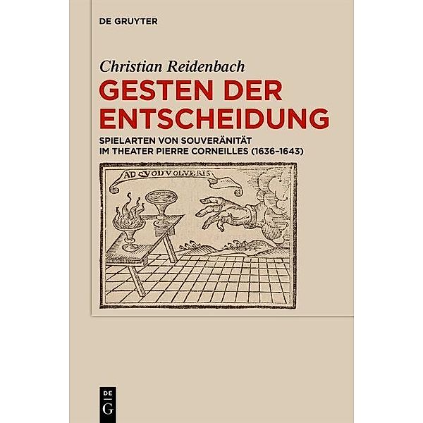 Gesten der Entscheidung, Christian Reidenbach