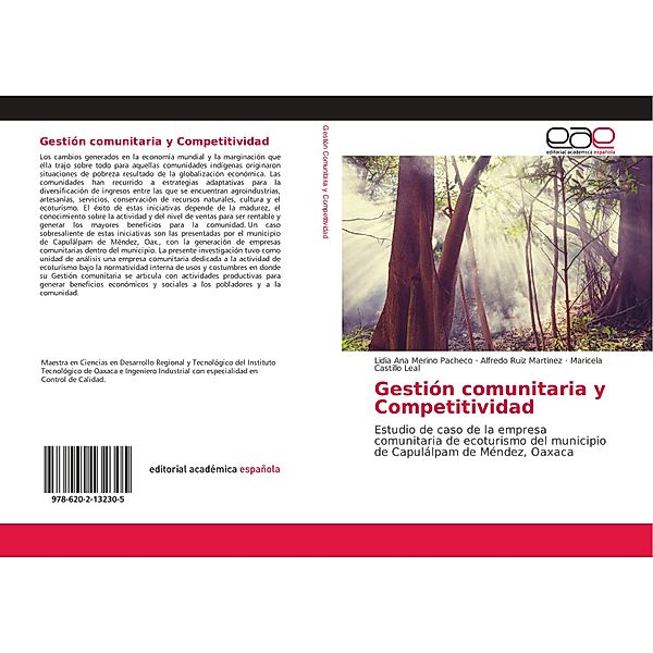 Gestión comunitaria y Competitividad, Lidia Ana Merino Pacheco, Alfredo Ruiz Martinez, Maricela Castillo Leal