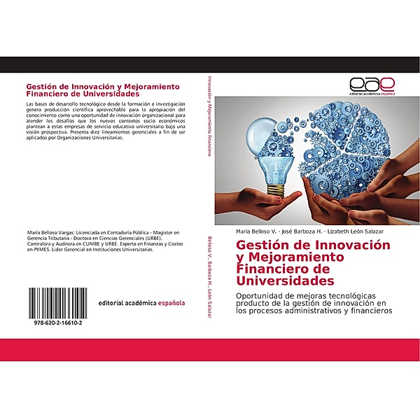 Gestión de Innovación y Mejoramiento Financiero de Universidades, Maria Belloso V., José Barboza H., Lizabeth León Salazar