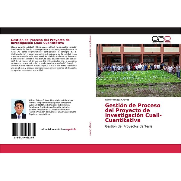 Gestión de Proceso del Proyecto de Investigación Cuali-Cuantitativa, Wilmer Ortega Chávez