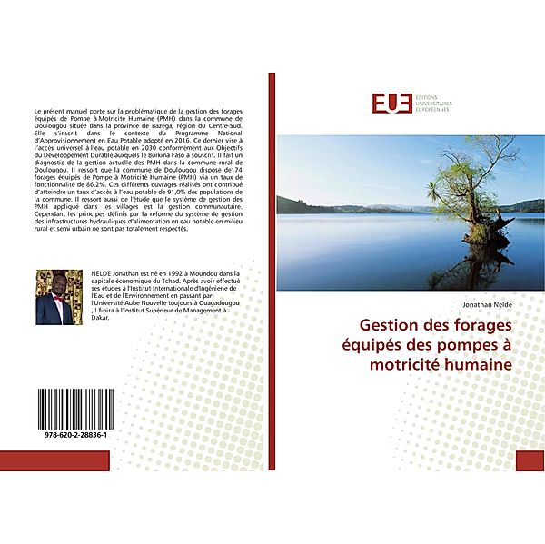 Gestion des forages équipés des pompes à motricité humaine, Jonathan Nelde