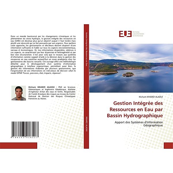 Gestion Intégrée des Ressources en Eau par Bassin Hydrographique, Hicham MHARZI ALAOUI