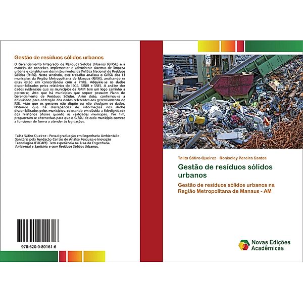 Gestão de resíduos sólidos urbanos, Talita Sátiro Queiroz, Roniscley Pereira Santos