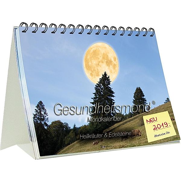 Gesundheitsmond® Mondkalender 2019 - Kalender bei Weltbild.de