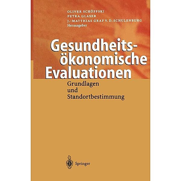 Gesundheitsökonomische Evaluationen