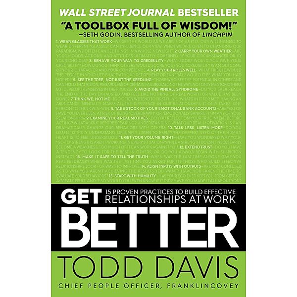 Get Better, Todd Davis