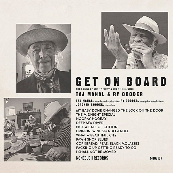 Get On Board (Vinyl), Taj Mahal & Cooder Ry