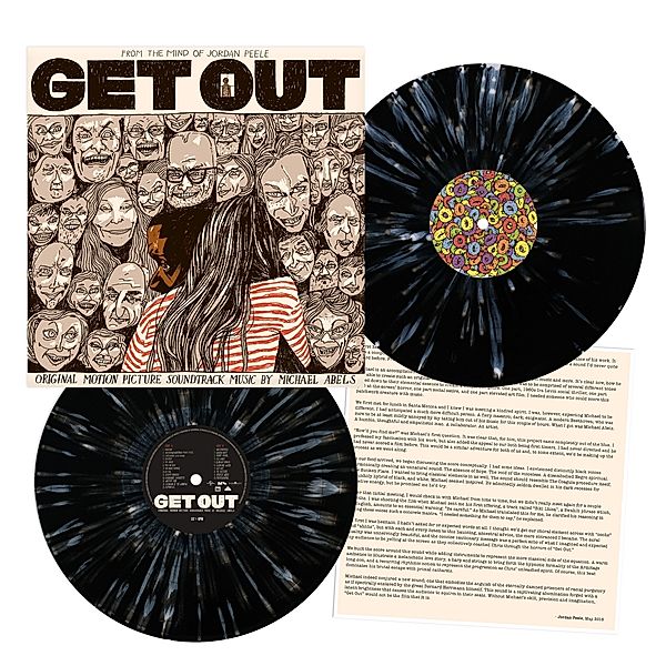 Get Out (Black & White Splatter Vinyl), Michael Abels