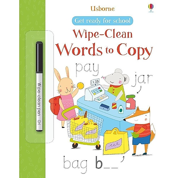 Get Ready For School Wipe-clean Books / Wipe-clean Words to Copy, Hannah Watson