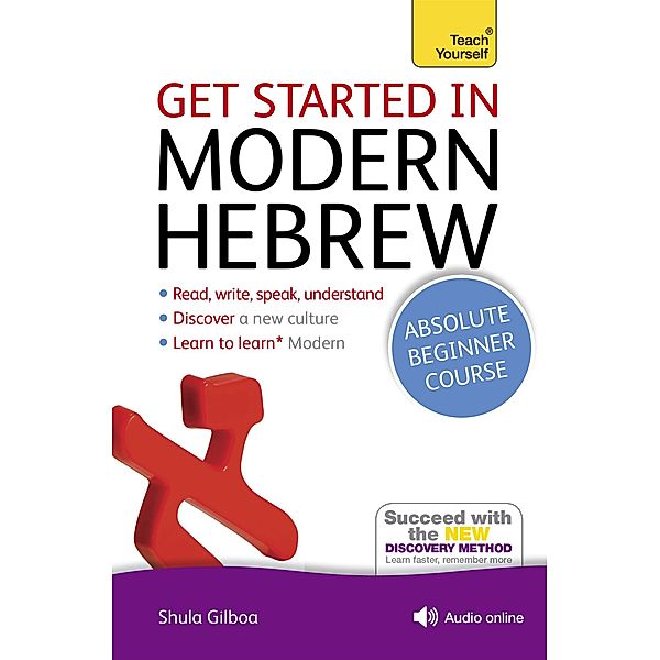 Get Started in Modern Hebrew Book/CD Pack: Teach Yourself, Shula Gilboa