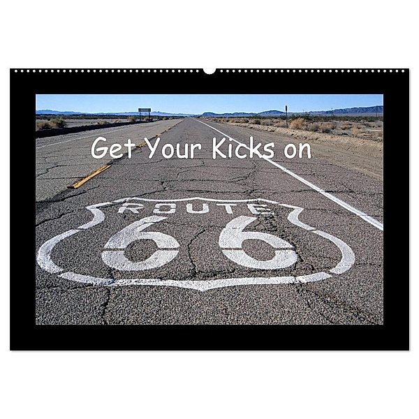Get Your Kicks on Route 66 (Wandkalender 2024 DIN A2 quer), CALVENDO Monatskalender, Rainer Großkopf