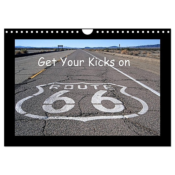 Get Your Kicks on Route 66 (Wandkalender 2024 DIN A4 quer), CALVENDO Monatskalender, Rainer Grosskopf