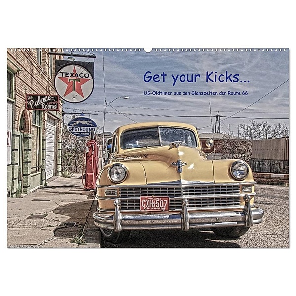 Get your Kicks... (Wandkalender 2024 DIN A2 quer), CALVENDO Monatskalender, Mike Kärcher
