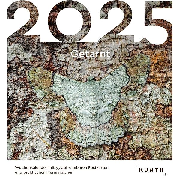 Getarnt - KUNTH Postkartenkalender 2025