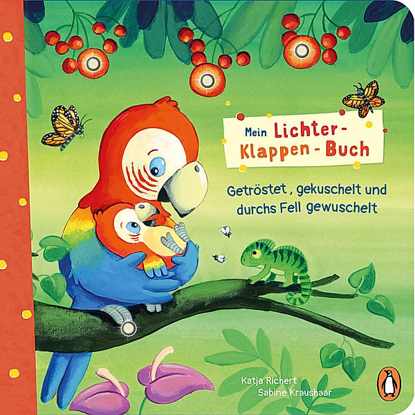 Getröstet, gekuschelt und durchs Fell gewuschelt / Mein Lichter-Klappen-Buch Bd.2, Katja Richert
