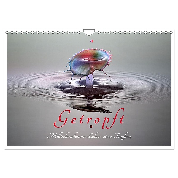 Getropft (Wandkalender 2025 DIN A4 quer), CALVENDO Monatskalender, Calvendo, Andreas Hennighaußen