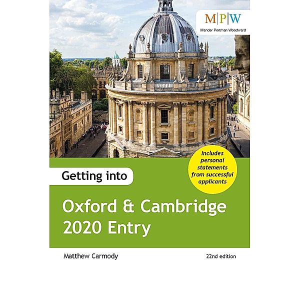 Getting into Oxford & Cambridge 2020 Entry, Carmody Mat Carmody