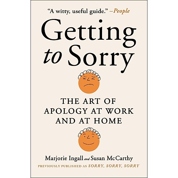 Getting to Sorry, Marjorie Ingall, Susan McCarthy