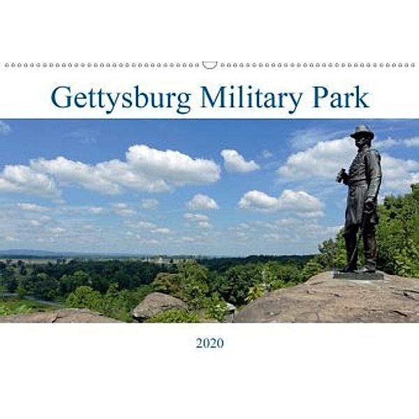 Gettysburg Military Park (Wandkalender 2020 DIN A2 quer), Borg Enders