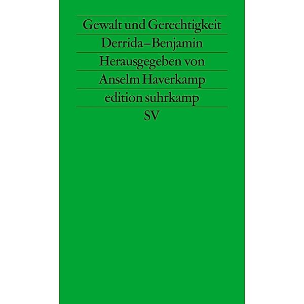 Gewalt und Gerechtigkeit