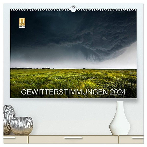 GEWITTERSTIMMUNGEN 2024 (hochwertiger Premium Wandkalender 2024 DIN A2 quer), Kunstdruck in Hochglanz, Franz Schumacher