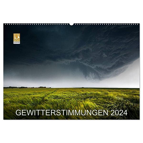 GEWITTERSTIMMUNGEN 2024 (Wandkalender 2024 DIN A2 quer), CALVENDO Monatskalender, Franz Schumacher