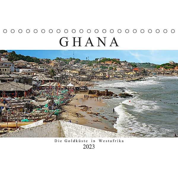 Ghana - Die Goldküste in Westafrika (Tischkalender 2023 DIN A5 quer), Britta Franke
