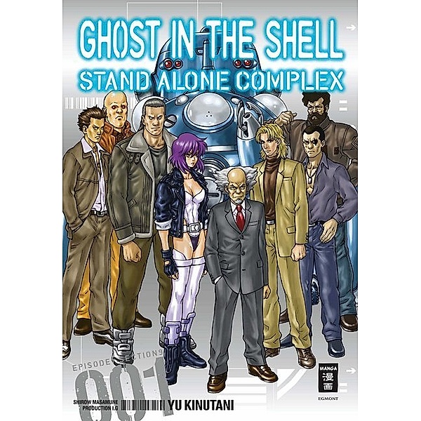 Ghost in the Shell - Stand Alone Complex Bd.1, Yu Kinutani, Production I.G