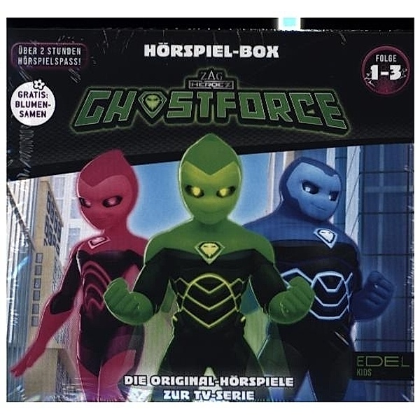 Ghostforce - Hörspiel-Box.Folge.1-3,3 Audio-CD, Ghostforce