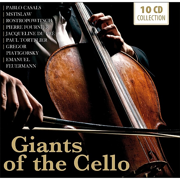 Giants of the Cello, 10 CDs, Various Artists