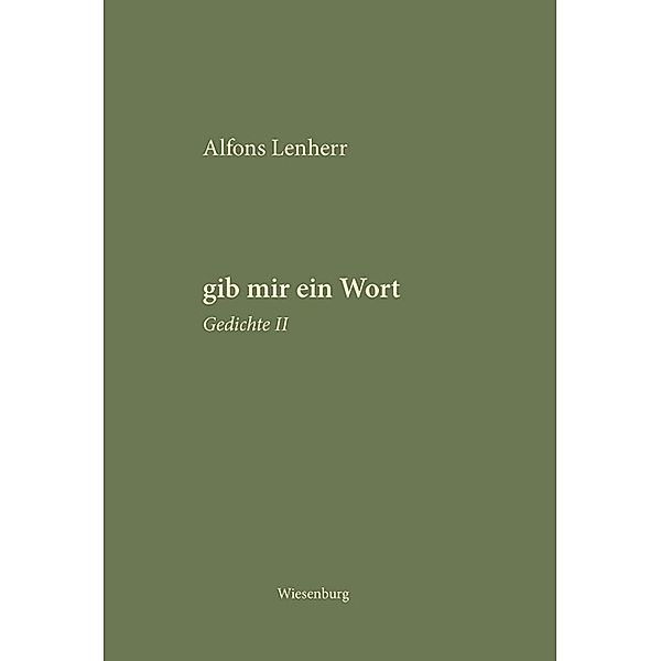 gib mir ein Wort, Alfons Lenherr