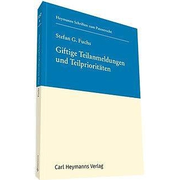 Giftige Teilanmeldungen und Teilprioritäten (HSP 6), Stefan G. Fuchs