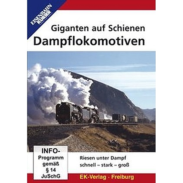 Giganten auf Schienen - Dampflokomotiven, DVD
