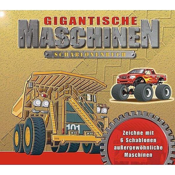 Gigantische Maschinen-Schablonenbuch