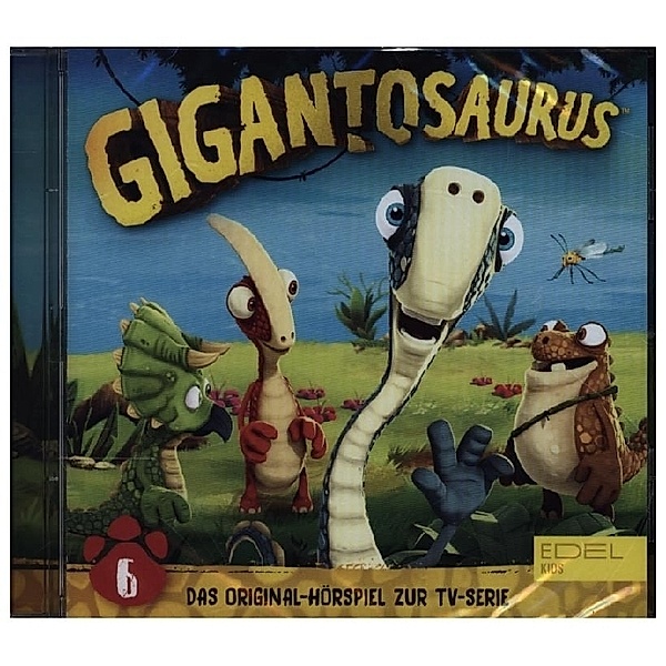 Gigantosaurus - Der unsichtbare Bill.Folge.6,Audio-CD, Gigantosaurus