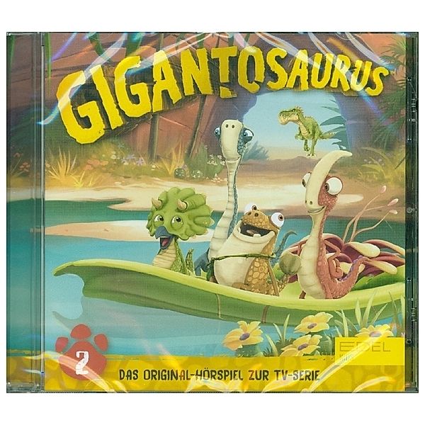 Gigantosaurus - Die Geheimnisvolle Höhle.Tl.2,1 Audio-CD, Gigantosaurus