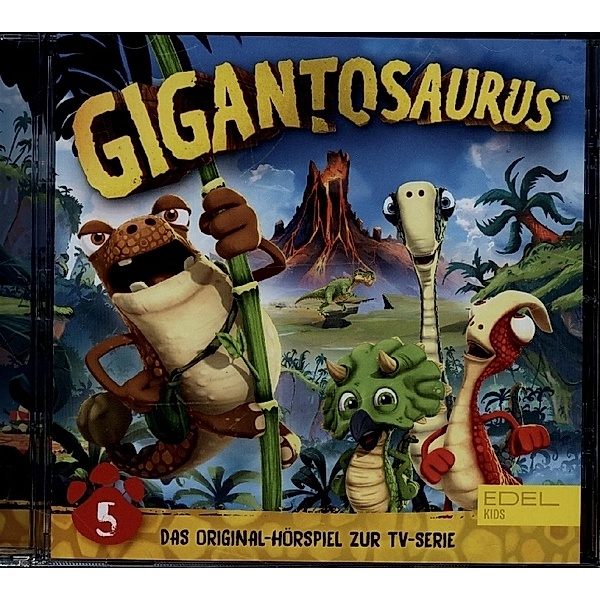 Gigantosaurus - Gigantos Lachen,1 Audio-CD, Gigantosaurus