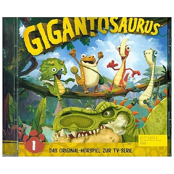 Gigantosaurus - Mazus Mutprobe.Tl.1,1 Audio-CD, Gigantosaurus