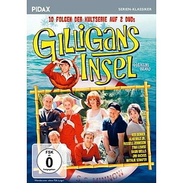 Gilligans Insel - 10 Folgen der Kultserie, Sherwood Schwartz, Elroy Schwartz, Alan Dinehart, Herbert Finn, Roland MacLane, Charles Tannen, Lawrence J. Cohen, Fred Freeman, Bruce Howard