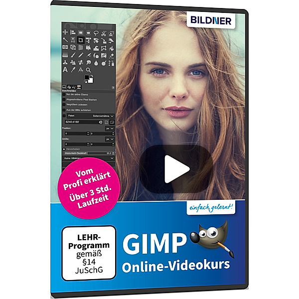 GIMP Online-Videokurs, m. 1 Online-Zugang, Dorn Ulrich