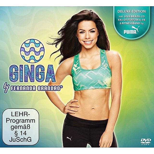 GINGA by Fernanda Brandao Deluxe Edition, CD+DVD+Fitnessband von Fernanda  Brandao | Weltbild.de