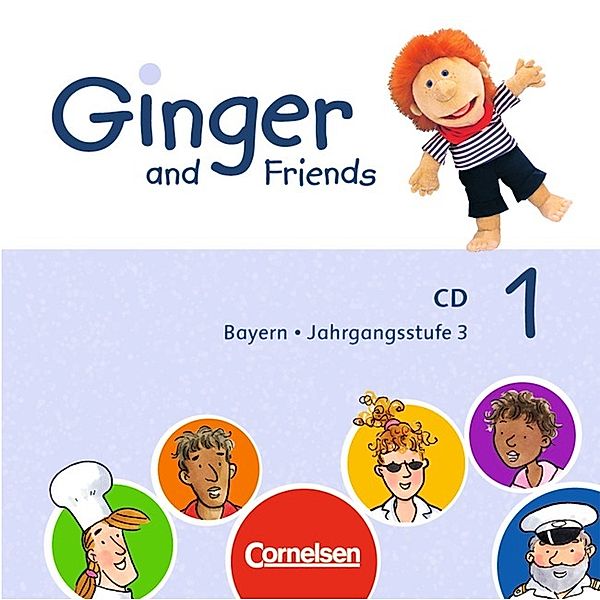 Ginger and Friends, Ausgabe Bayern: Bd.1 2 Audio-CDs, Jahrgangsstufe 3
