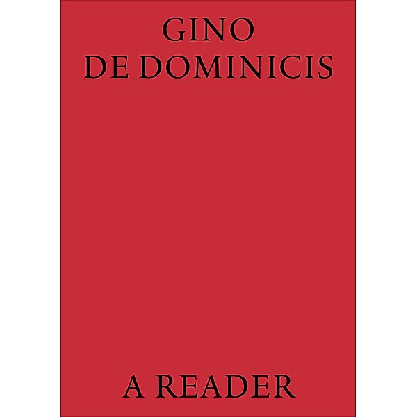 Gino De Dominicis., Gabriele Guercio