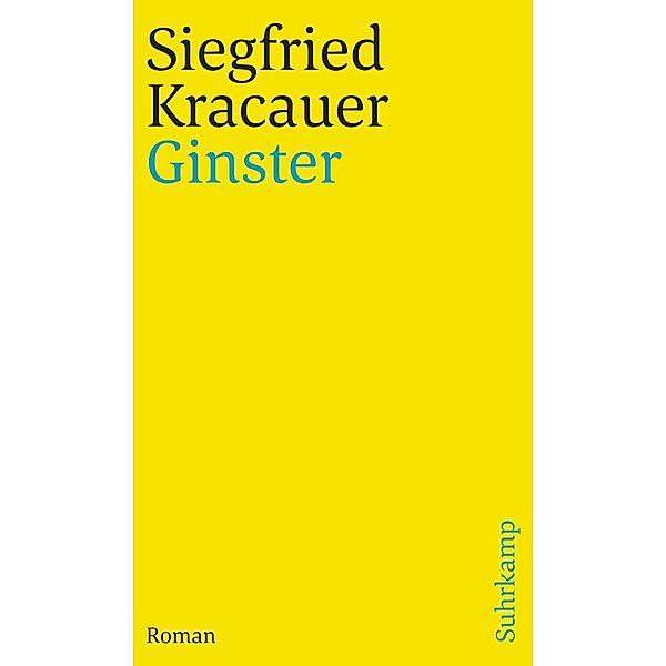 Ginster, Siegfried Kracauer