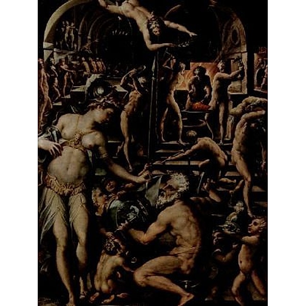 Giorgio Vasari - Die Schmiede des Hephaistos - 1.000 Teile (Puzzle)