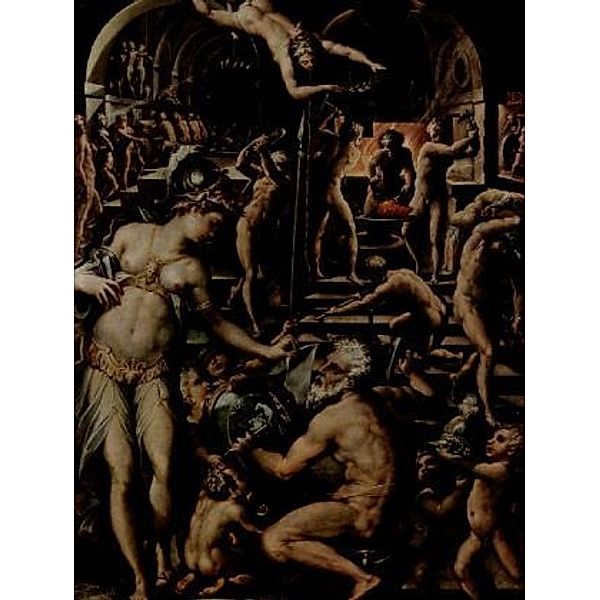 Giorgio Vasari - Die Schmiede des Hephaistos - 200 Teile (Puzzle)