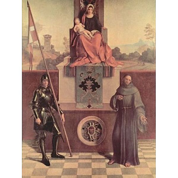 Giorgione - Thronende Madonna mit dem Hl. Liberalis von Treviso und dem Hl. Franziskus - 2.000 Teile (Puzzle)