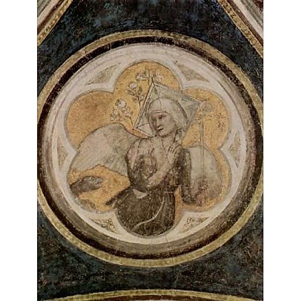 Giotto di Bondone - Allegorie der Keuschheit - 100 Teile (Puzzle)