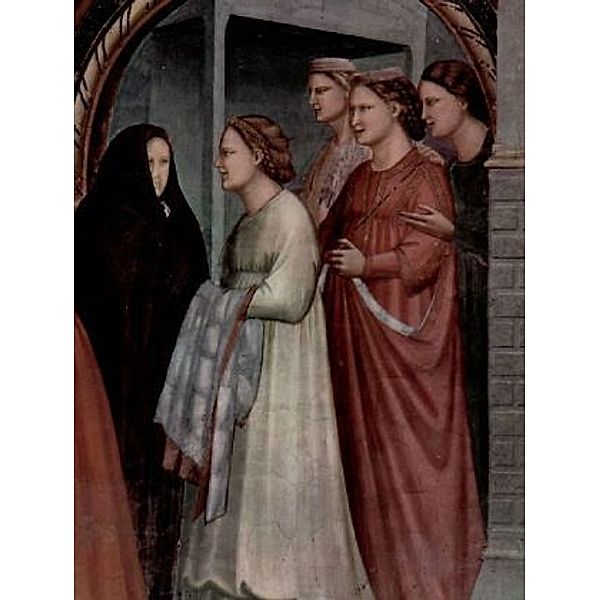 Giotto di Bondone - Begegnung an der Goldenen Pforte - 100 Teile (Puzzle)
