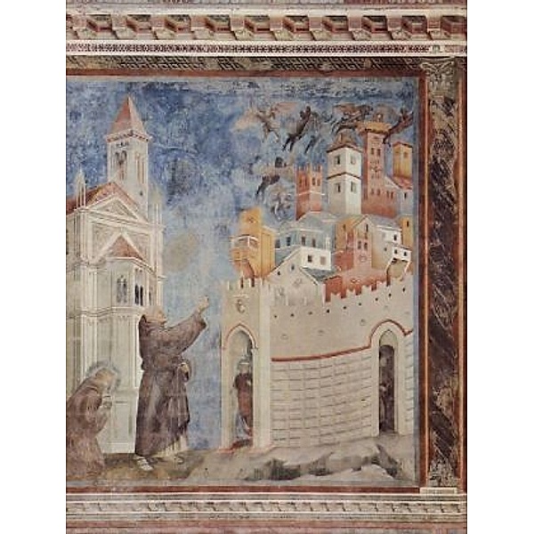 Giotto di Bondone - Die Verteibung der Teufel aus Arezzo - 200 Teile (Puzzle)
